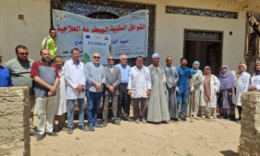 الزراعة تطلق خمس قوافل بيطرية مجانية لدعم المربين صغار الحجم في سوهاج