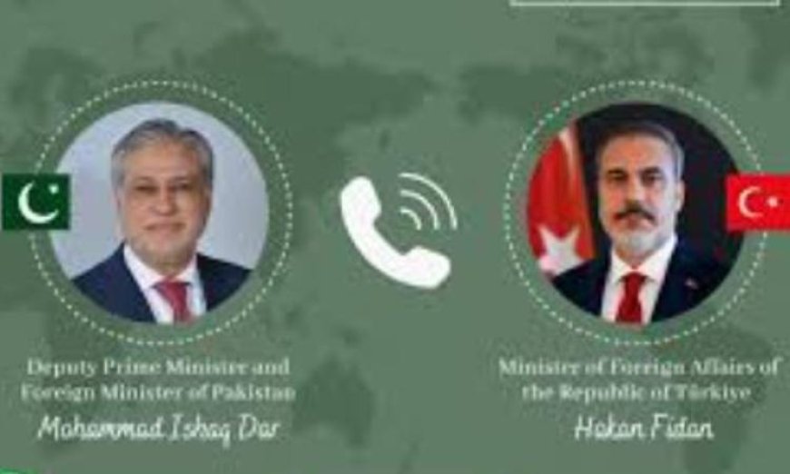 وزير خارجية باكستان ونظيره التركي يتباحثان سبل تعزيز التعاون في القضايا الإقليمية
