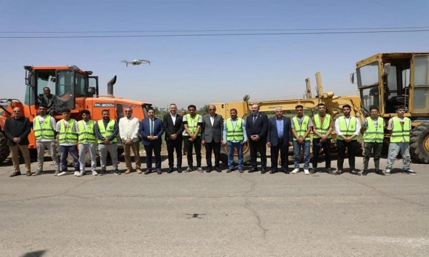 محافظ المنيا يزور مغاغة لمتابعة استعدادات معدات النظافة والرصف