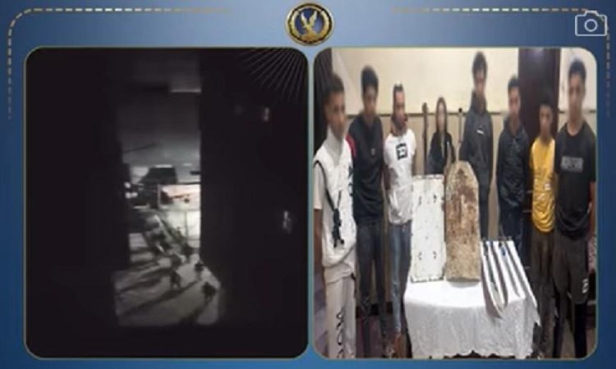 ضبط 7 رجال وامرأة بتهمة ممارسة البلطجة ضد رجل في الإسكندرية