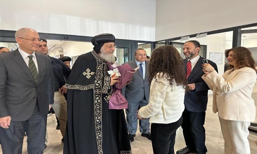 البابا تواضروس الثاني يبدأ زيارته التاريخية إلى تركيا مع وصوله إلى إسطنبول