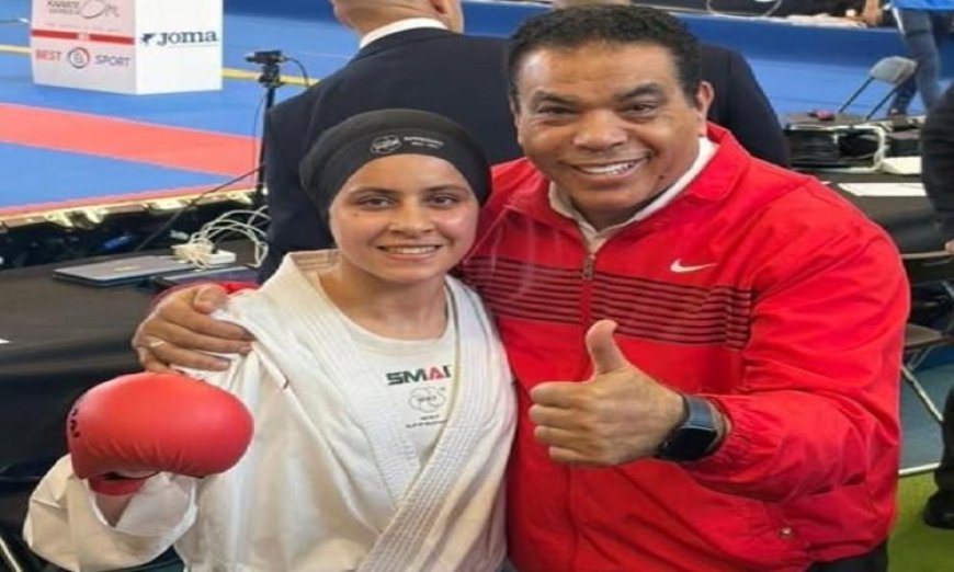 آلاء أيمن تحقق الميدالية البرونزية في الدوري العالمي للكاراتيه وتبهر الجماهير