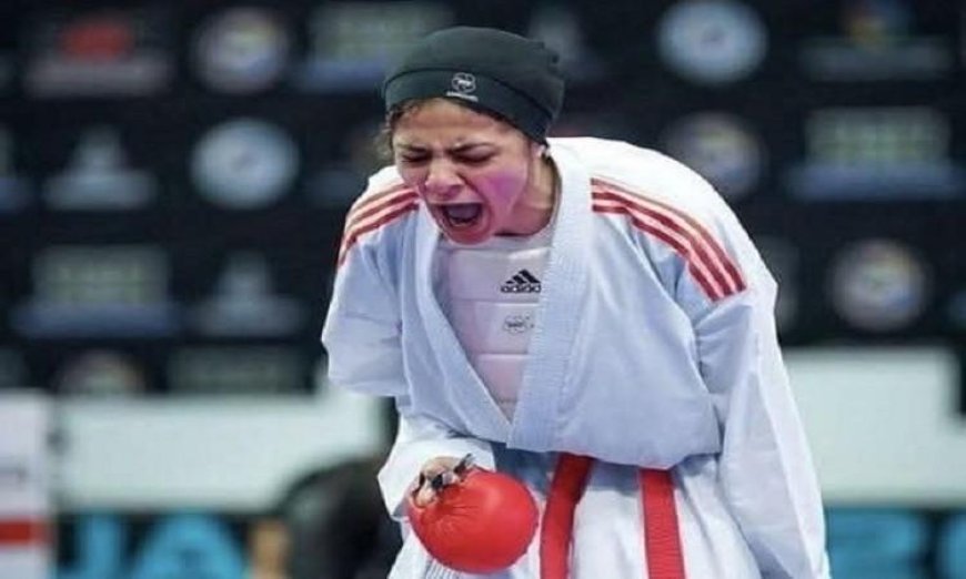 منة الهواري تتألق وتحصد الميدالية الفضية في البطولة العالمية للكاراتيه