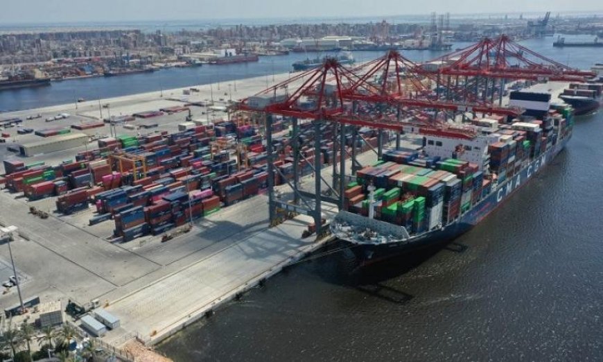 تعزيز حركة الملاحة وتداول البضائع في ميناء الإسكندرية بشكل لافت