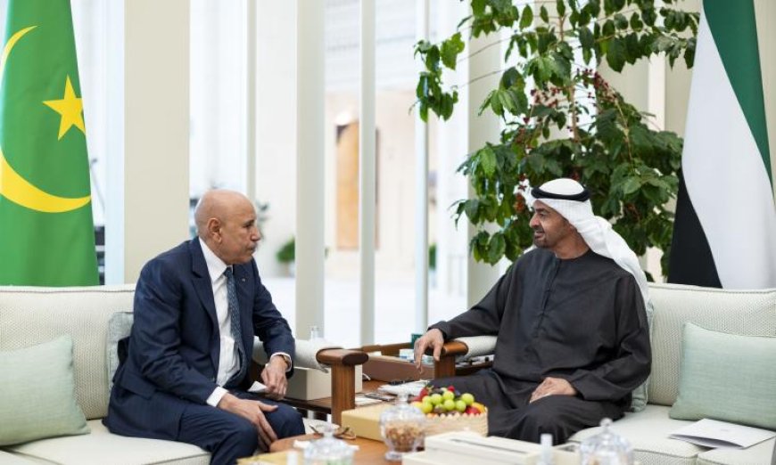 الإمارات وموريتانيا تبحثان سبل تعزيز التعاون ومواجهة التحديات الإقليمية