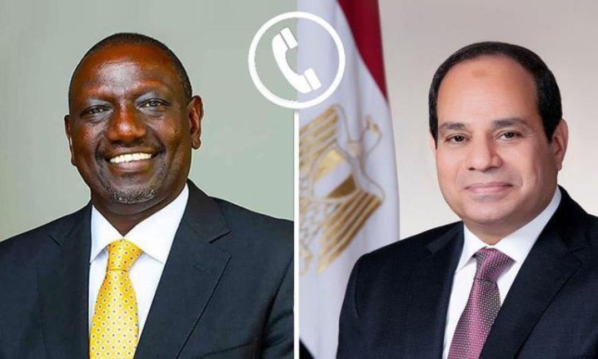 الرئيس السيسي يبرز أهمية تطوير العلاقات مع كينيا في جميع المجالات