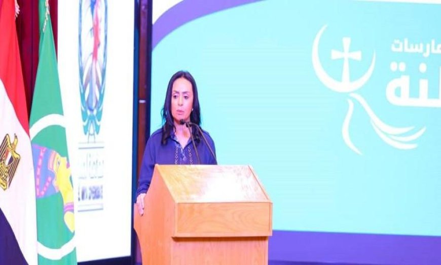 وزيرة التضامن تستعرض إنجازات مشروع تعزيز قيم وممارسات المواطنة في المنيا