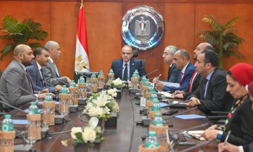 وزير الاستثمار يناقش مع مجموعة العربي استراتيجيات التوسع الصناعي وتعزيز المكون المحلي