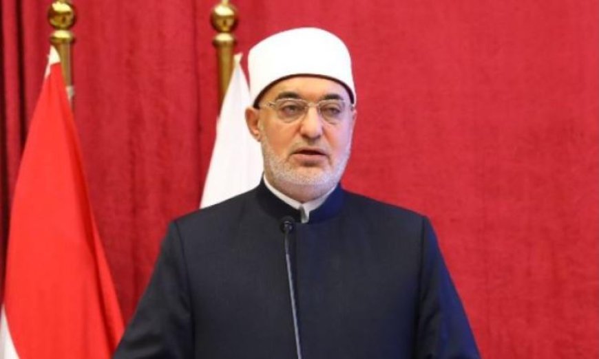 مفتي الجمهورية يناقش مع القائم بأعمال السفارة الأمريكية تعزيز التعاون المشترك