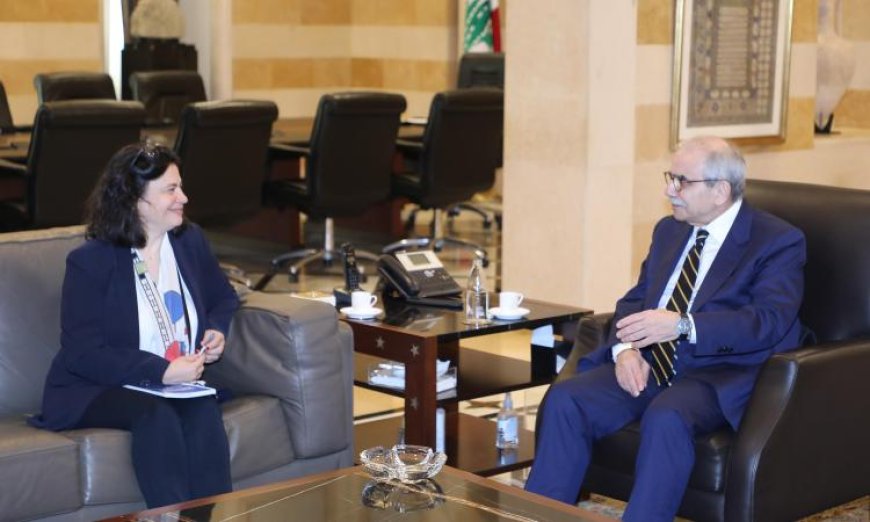 رئيس وزراء لبنان يتفاوض مع برنامج الأمم المتحدة الإنمائي حول استراتيجيات إعادة الإعمار