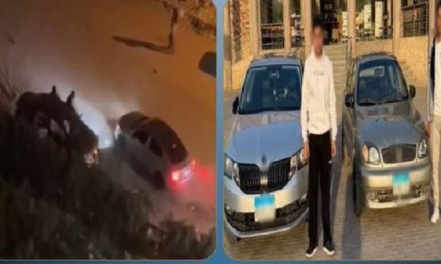 تفاصيل مثيرة حول فيديو يظهر سائقي سيارتين يتألقان بحركات استعراضية في الغربية