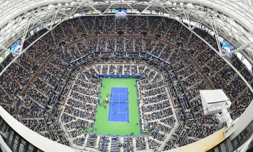 ملعب بطولة أمريكا المفتوحة للتنس يستقطب مشجعي كأس العالم بحماس كبير