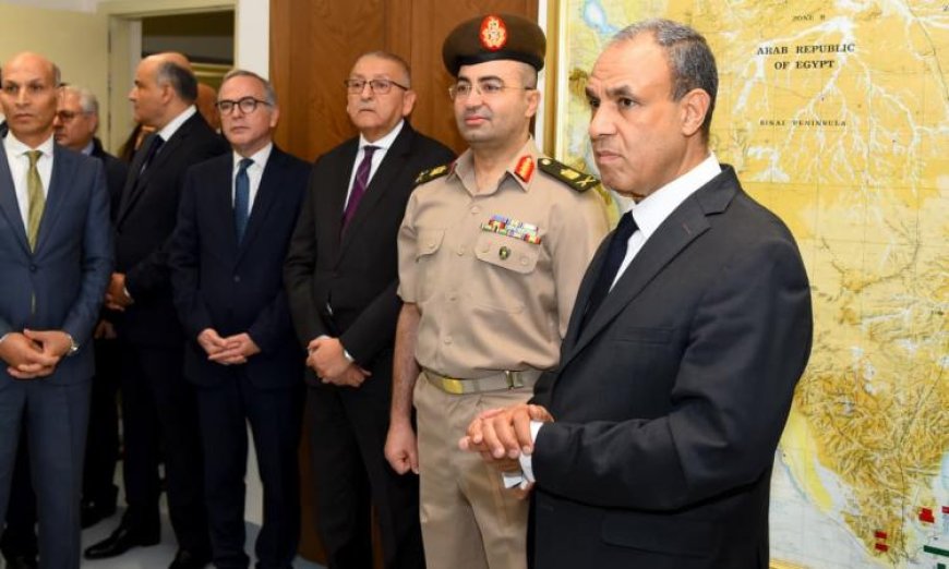 وزير الخارجية يطلق غرفة حفظ الوثائق المؤمنة الجديدة في وزارة الخارجية