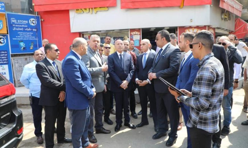 محافظ القاهرة يراقب تقدم أعمال تطوير ميدان روض الفرج لتعزيز البنية التحتية