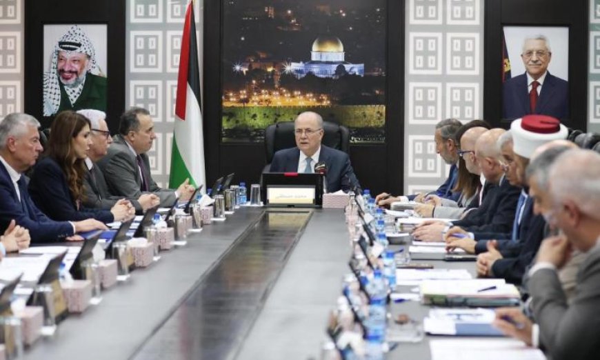 الوزراء الفلسطيني يدين عمليات التجريف الممنهجة ضد الأرض والإنسان