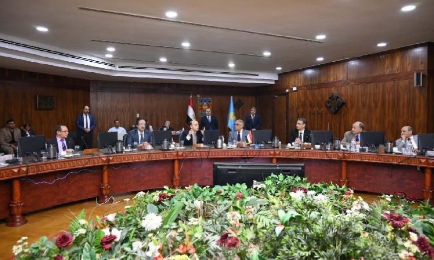 محافظ الغربية يشارك في الاجتماع الدوري لمجلس جامعة طنطا لتعزيز التنمية الأكاديمية