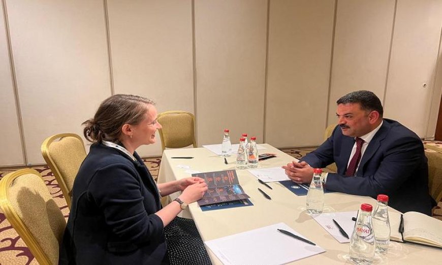 رئيس هيئة الثروة المعدنية يستعرض فرص الاستثمار مع شركات تركية وأمريكية