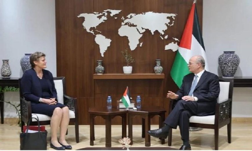 فلسطين وبريطانيا تتعاونان لبحث التوسع الاستيطاني وجهود إعمار غزة والضفة الغربية