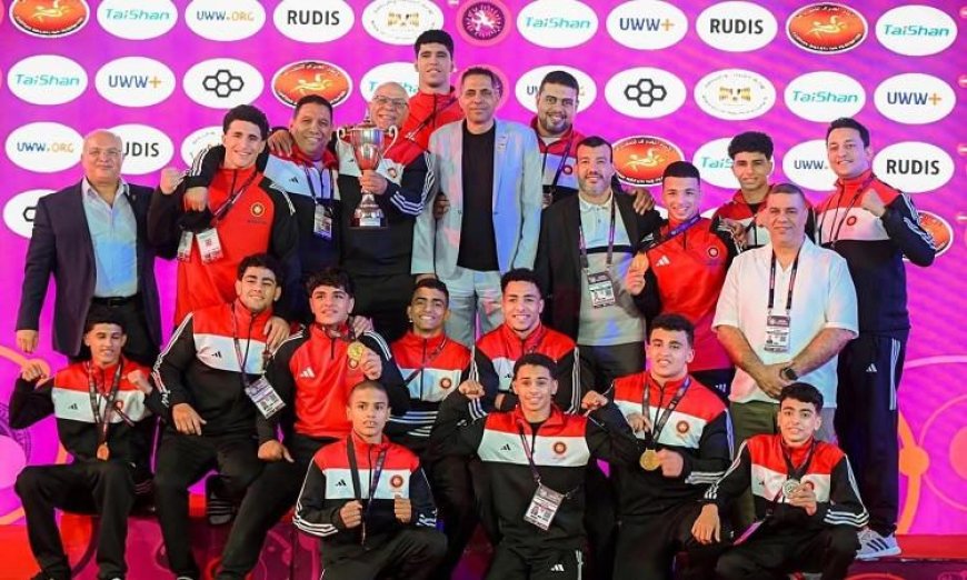 مصر تحقق الصدارة في بطولة أفريقيا للمصارعة الحرة لفئة تحت 17 سنة