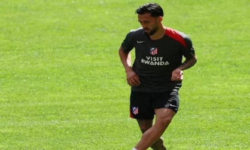 نيكولاس جونزاليز يغيب عن مباراة أتلتيكو مدريد ضد آرسنال
