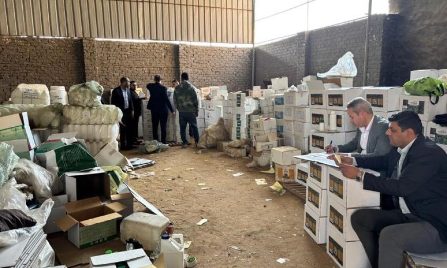 حماية المستهلك في الجيزة تضبط 10 أطنان من المبيدات الزراعية المقلدة مع صور توضح التفاصيل