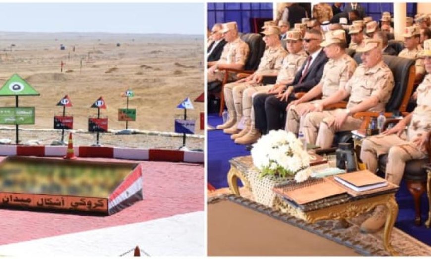 وزير الدفاع يشارك في تنفيذ المرحلة الرئيسية للمشروع التكتيكي مع جنود بدر 2026
