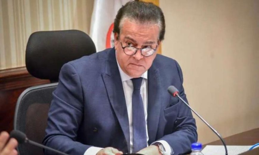 وزير الصحة يبحث آخر تطورات المشاريع الإنشائية مع رئيس شركة وادي النيل