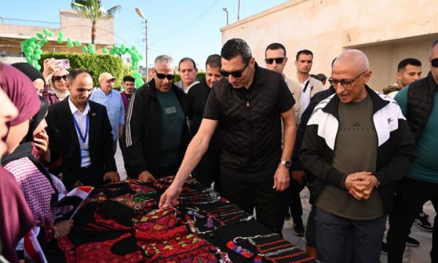 تفقد وزير الشباب والرياضة ومحافظ شمال سيناء مركز شباب العريش لتعزيز الأنشطة الرياضية والاجتماعية