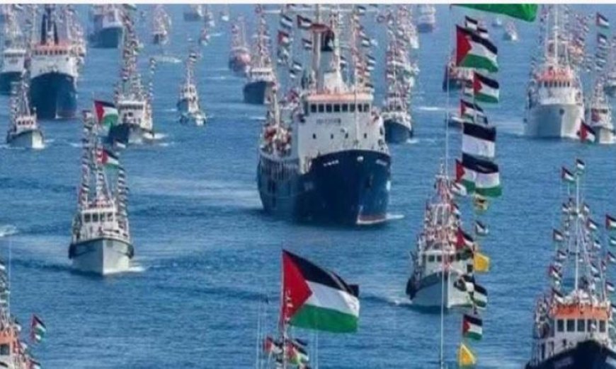 الجيش الإسرائيلي يوقف 21 سفينة من أصل 58 في الأسطول المتجه نحو غزة