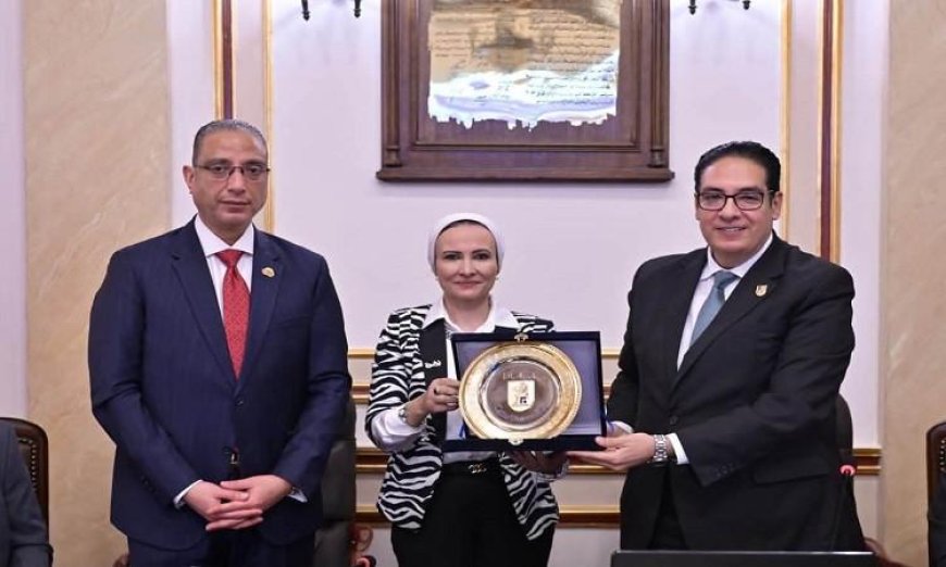 محافظ الجيزة يبحث مع مجلس جامعة القاهرة تعزيز التعاون في مجالات التعليم والبحث العلمي