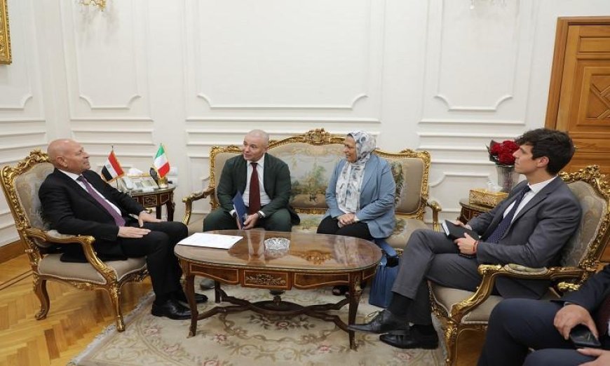 محافظ القاهرة ينسق مع سفير إيطاليا لدعم التعاون المشترك في مصر