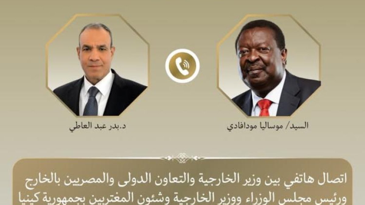 وزير الخارجية يناقش تعزيز العلاقات الثنائية مع كينيا وقضايا القارة الأفريقية