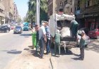 محافظ الجيزة يزور حي جنوب ويطلق حملات شاملة لرفع الإشغالات وتعزيز مستوى النظافة