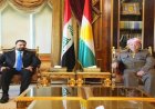 الزيدي وبارزاني يتفقان على ضرورة توحيد الجهود لبناء حكومة عراقية قوية