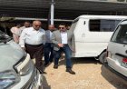 نائب محافظ الفيوم يواصل جولاته التفقدية لتطوير مواقف دمو وسنهور واطسا