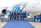 مصر للطيران تستقبل أول طائرة بوينج B737-8Max في إطار تحديث أسطولها الجوي
