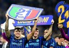 إنتر ميلان يحصد لقب الدوري الإيطالي للمرة 21 في تاريخه