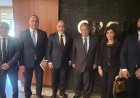 مندوب فلسطين في الجامعة العربية يناقش مع السفير نبيل فهمي سبل تعزيز العمل العربي المشترك