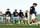 منتخب الناشئين يختتم تدريباته استعدادا لمواجهة الزمالك الودية