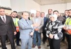 محافظ الغربية يقوم بجولة تفقدية لمشروع تطوير كورنيش بحر شبين في المحلة الكبرى