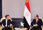 السيسي وماكرون يشاركان في افتتاح المقر الجديد لجامعة سنجور في برج العرب