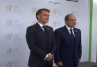 الرئيس السيسي وماكرون يفتتحان المقر الجديد لجامعة سنجور في الإسكندرية