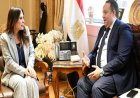 وزيرة الإسكان ونقيب المهندسين يبحثان سبل تعزيز التعاون المشترك لتحقيق التنمية المستدامة
