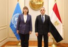 وزير العدل المصري يناقش مع المنسقة المقيمة للأمم المتحدة تعزيز التعاون الدولي