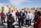 محافظ مطروح يعزز الجمال الحضاري لطريق الأمل ويصلحه بشارع علم الروم