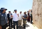 وزير السياحة والآثار يستعرض جهود ترميم معبد الرامسيوم من خلال صور حصرية
