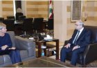 رئيس وزراء لبنان يناقش مع المنسقة الأممية تطورات بدء المفاوضات الجديدة