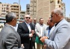 محافظ الفيوم يزور موقع التجهيزات النهائية لنقل موقف سيارات العدوة وسيلا