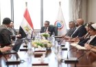 وزير الصحة يناقش مع مستثمر أمريكي فرص شراكة متميزة في قطاع الأدوية بمصر