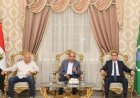 محافظ المنيا يلتقي نائب وزيرة الإسكان لمناقشة تطوير مشروعات مياه الشرب